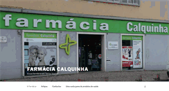 Desktop Screenshot of farmaciacalquinha.com
